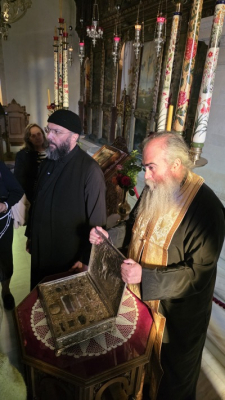Erzbischöfliche Göttliche Liturgie im Kloster des heiligen Georg Epanosifis und Erzbischöfliches Trisagion zum Gedenken an Metropolit Michael von Austria