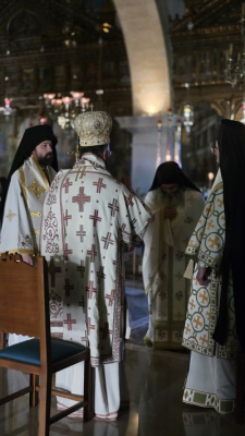 Erzbischöfliche Göttliche Liturgie im Kloster des heiligen Georg Epanosifis und Erzbischöfliches Trisagion zum Gedenken an Metropolit Michael von Austria